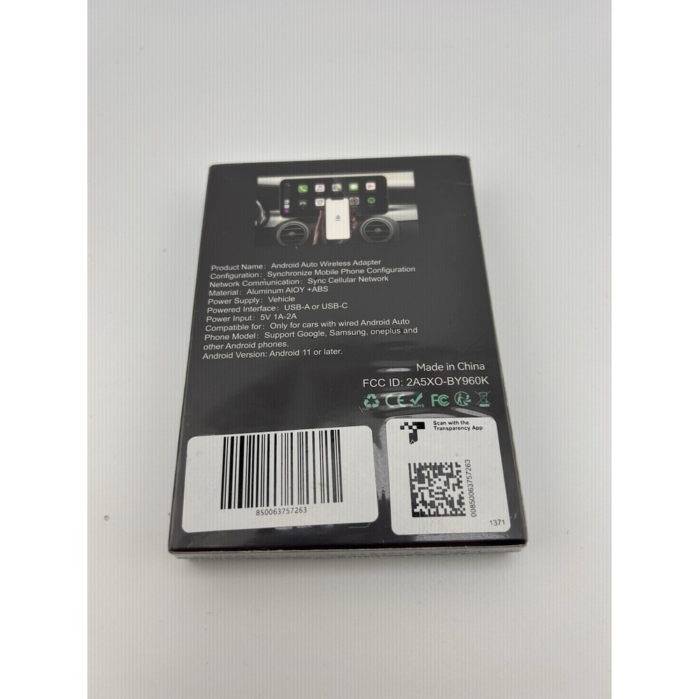 Android Auto Wireless Adapter Instant Fast Connection Bluetooth - Picture 2 of 10